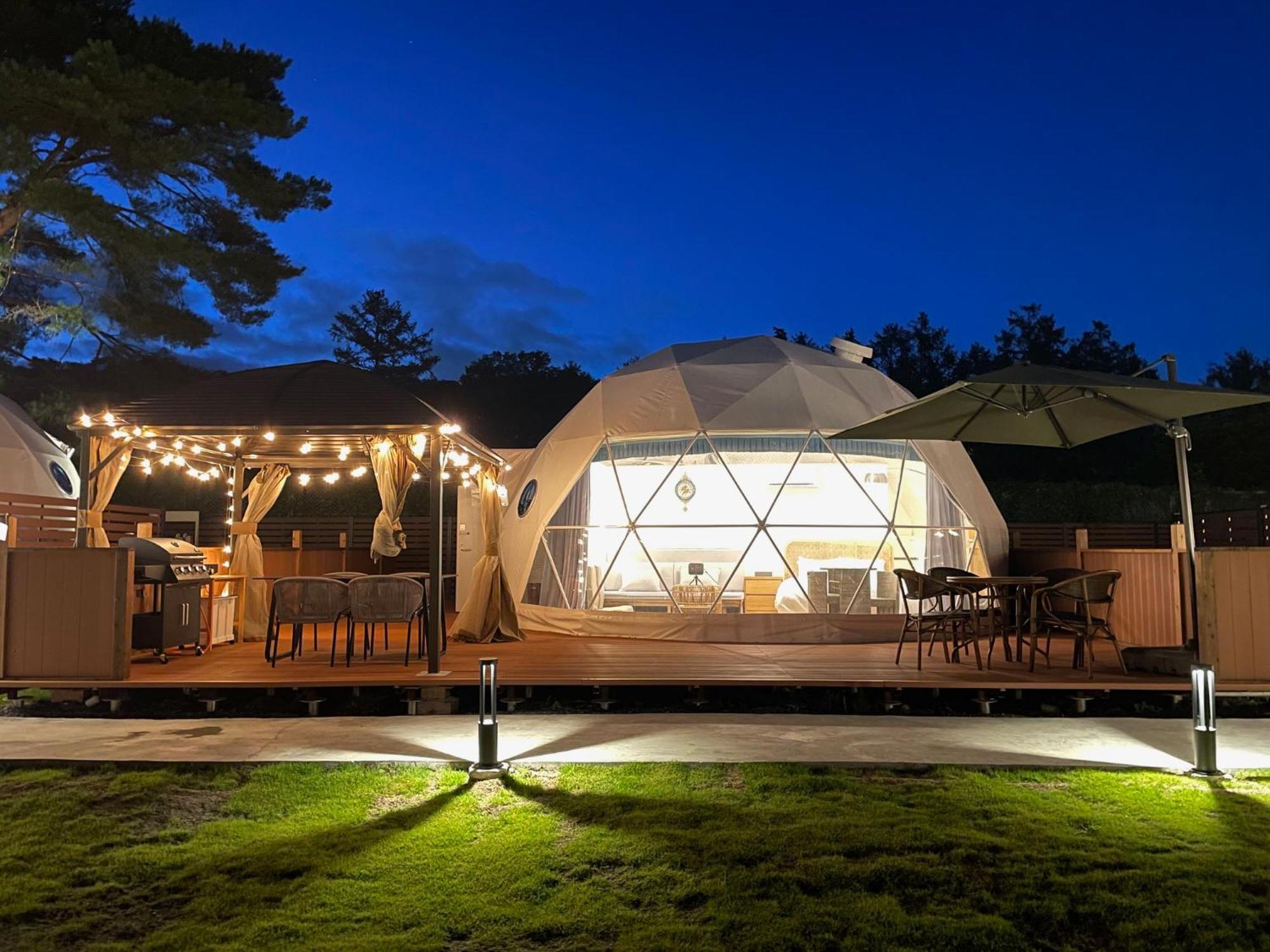 Gramercy Village 山中湖 Glamping &Sauna ياماناكاكو المظهر الخارجي الصورة