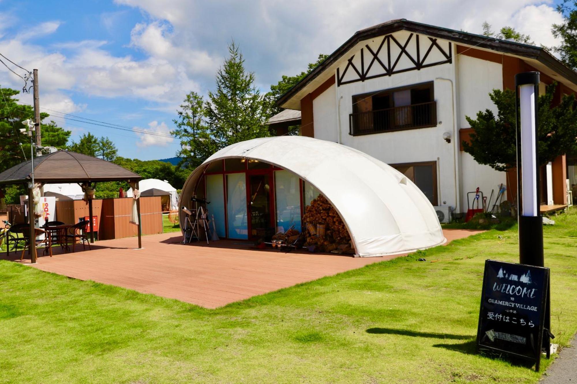Gramercy Village 山中湖 Glamping &Sauna ياماناكاكو المظهر الخارجي الصورة